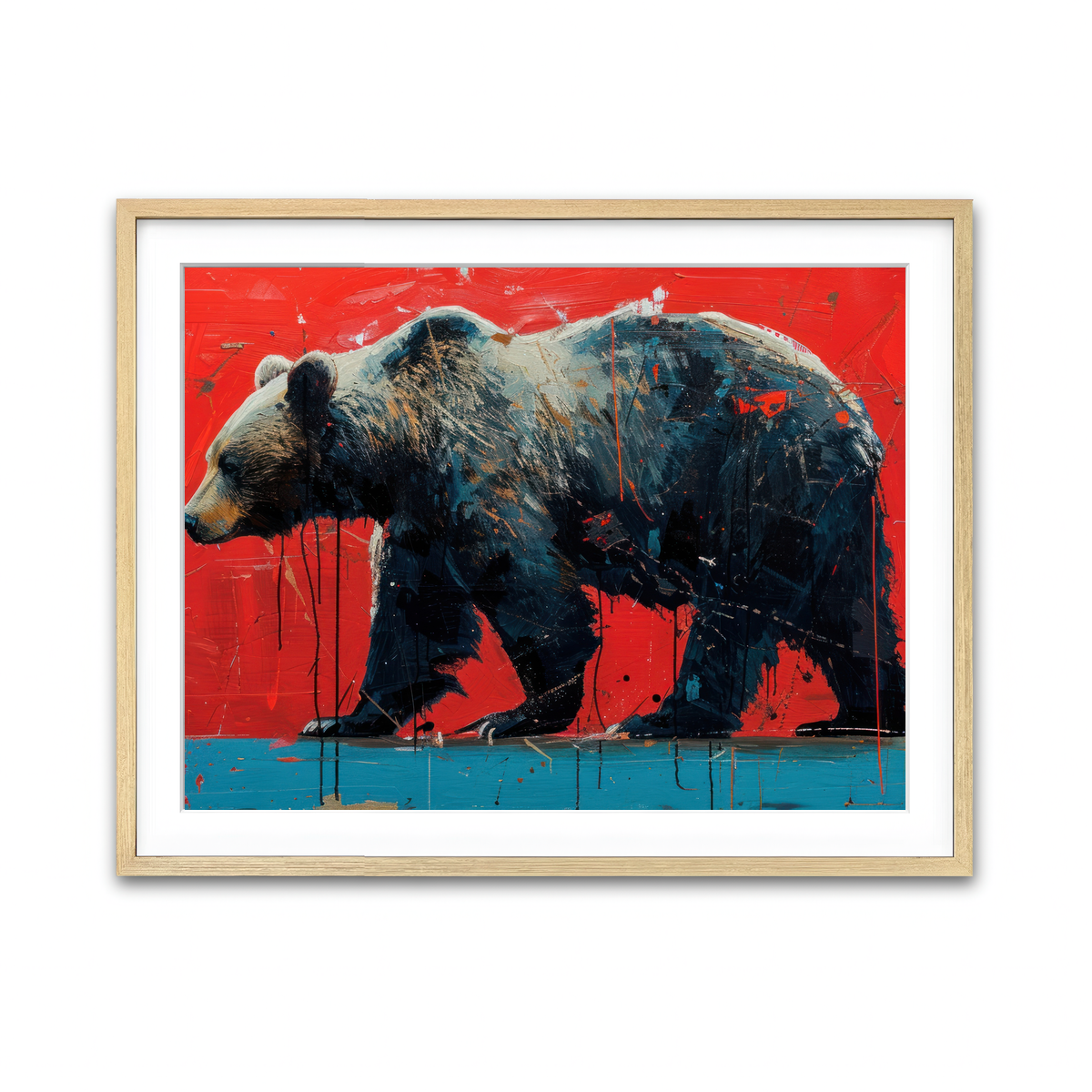 Framed Print 4x3 Natural
