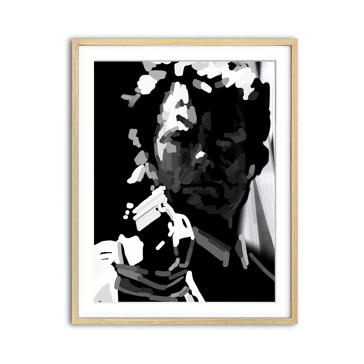 Framed Print 3x4 Natural