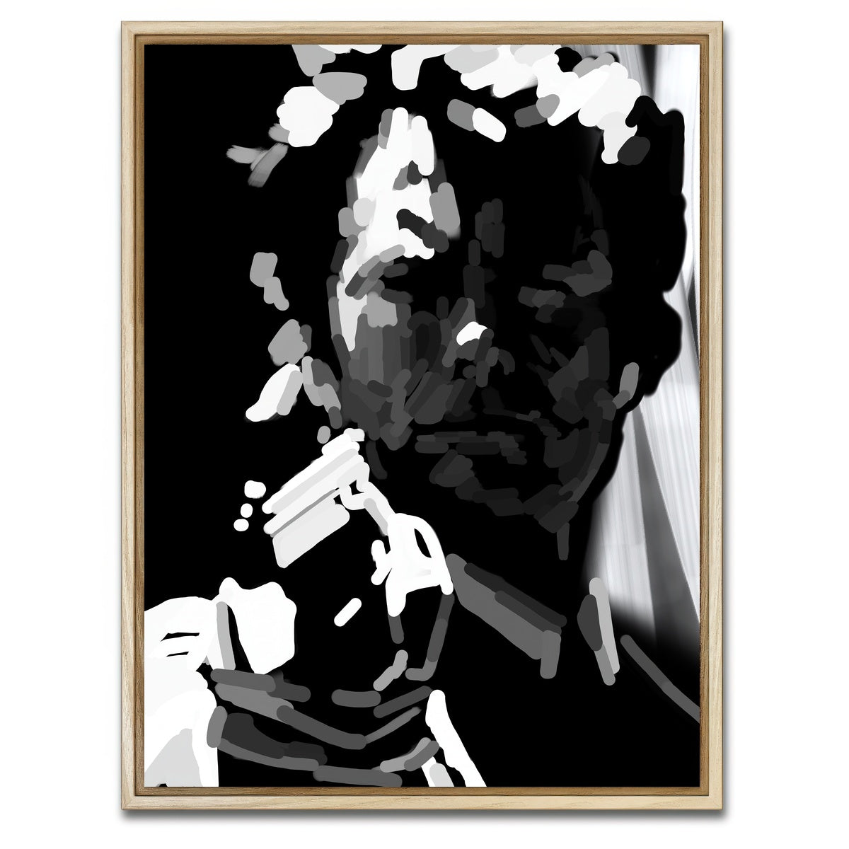 AUTO-MOCKUP WHITE | Make My Day | 1 Piece | Natural Framed Canvas | group=3x4