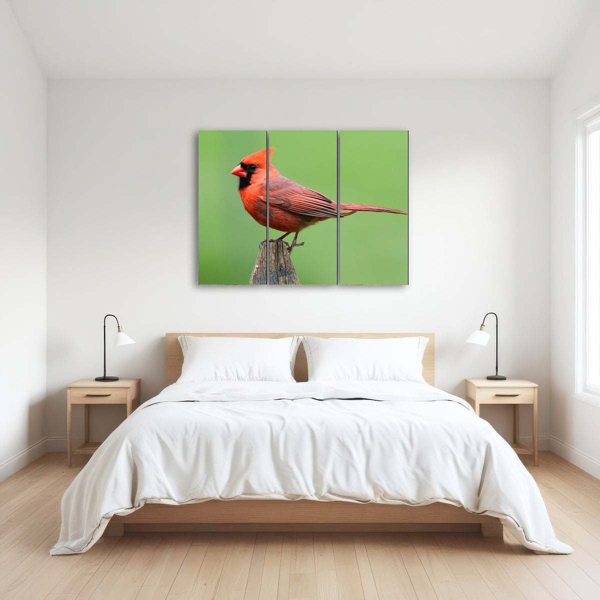 AUTO-MOCKUP ROOM | Male Northern Cardinal