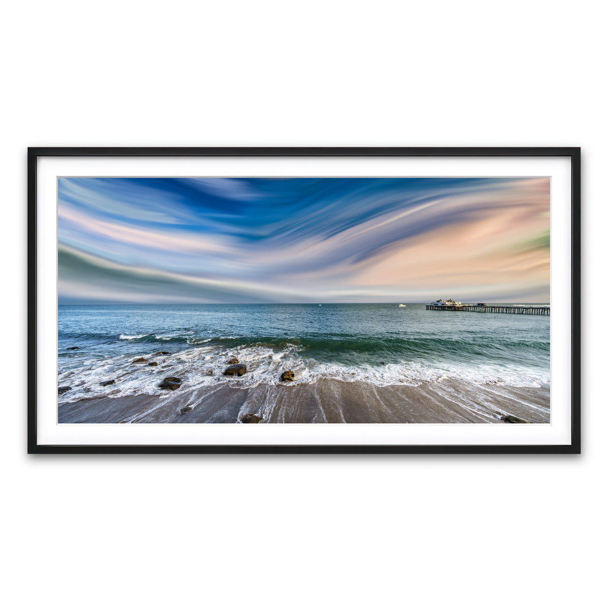 Framed Print 2x1 Black