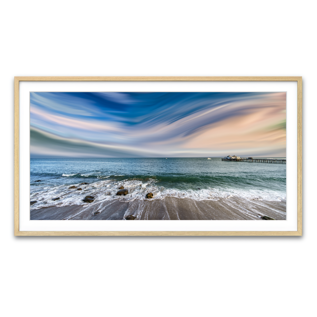 Framed Print 2x1 Natural