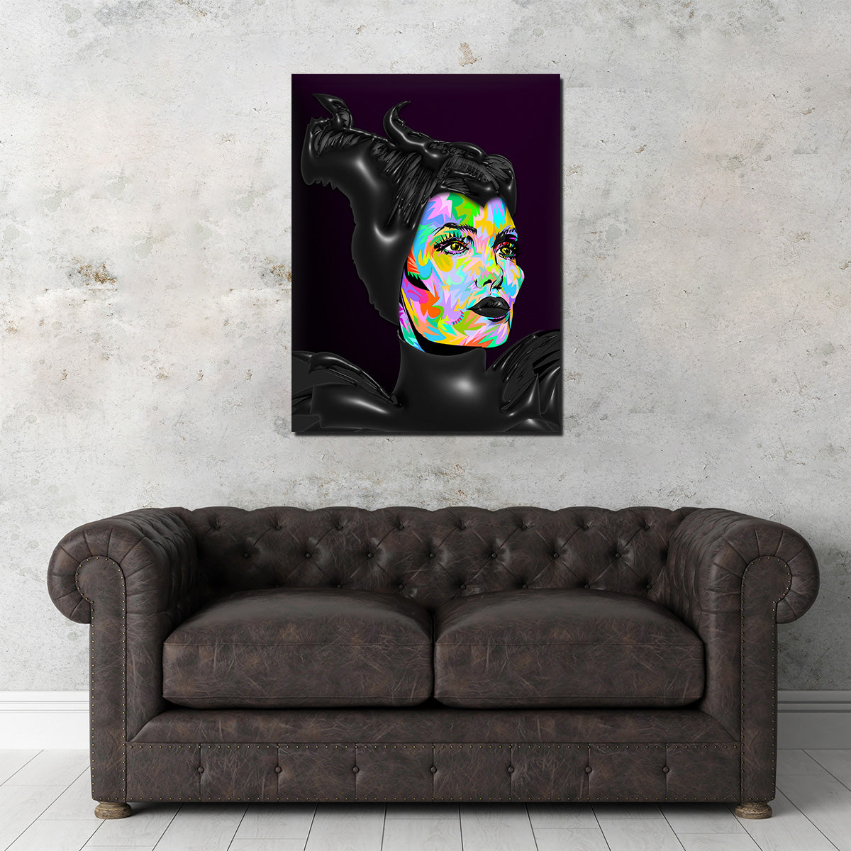 Maleficent Wall Art