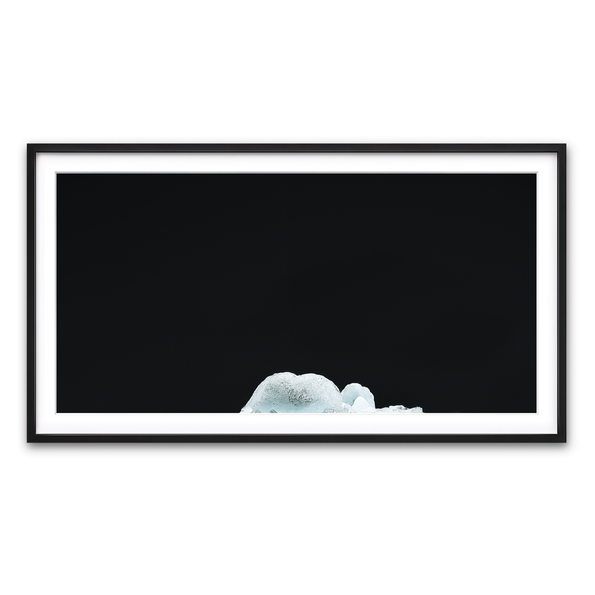 Framed Print 2x1 Black