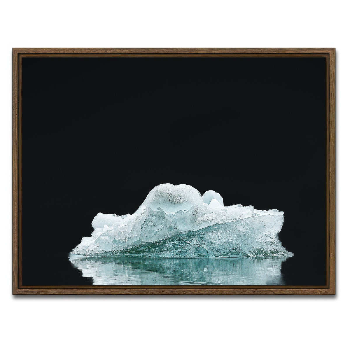 AUTO-MOCKUP WHITE | Man O War | 1 Piece | Walnut Framed Canvas | group=4x3