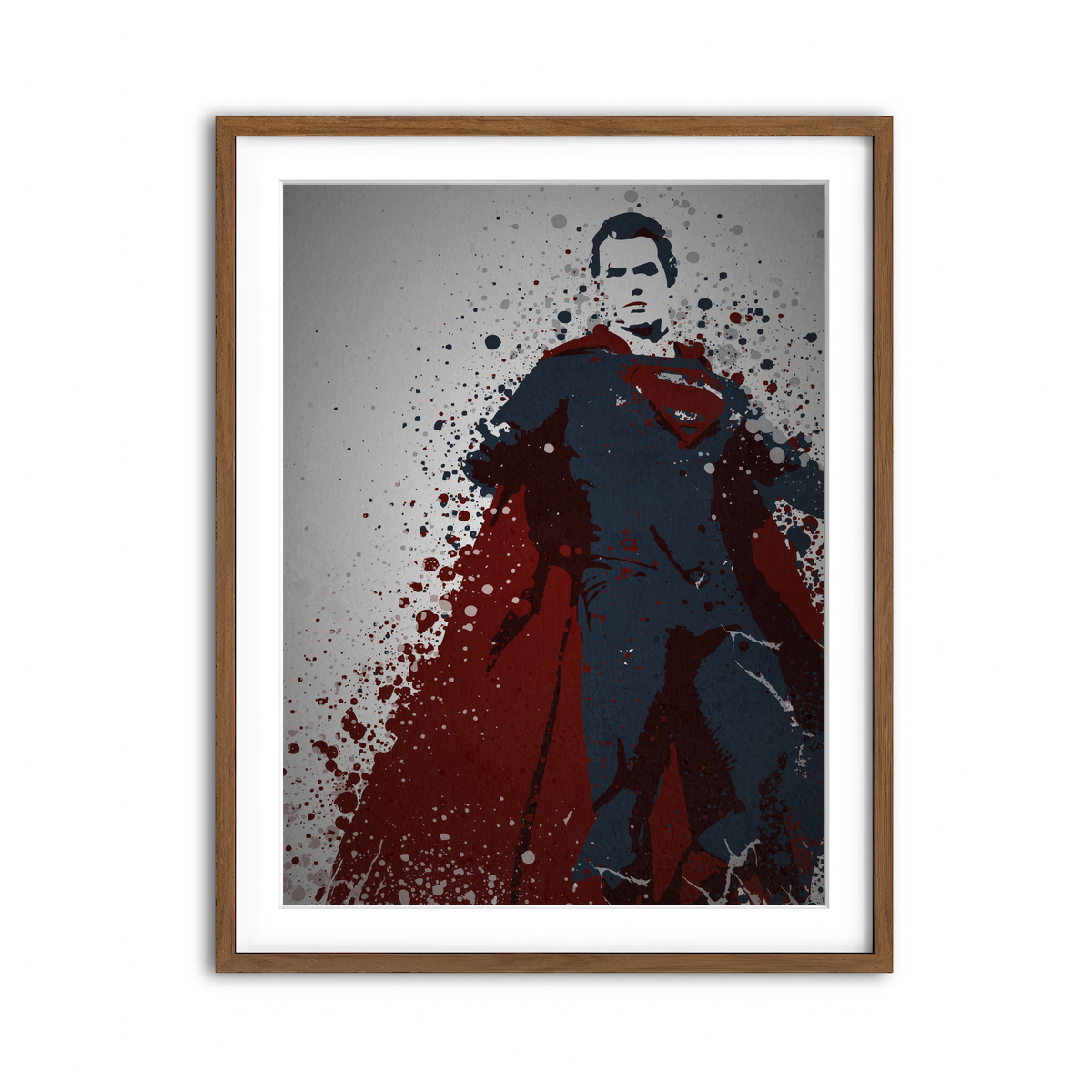 Framed Print 3x4 Walnut