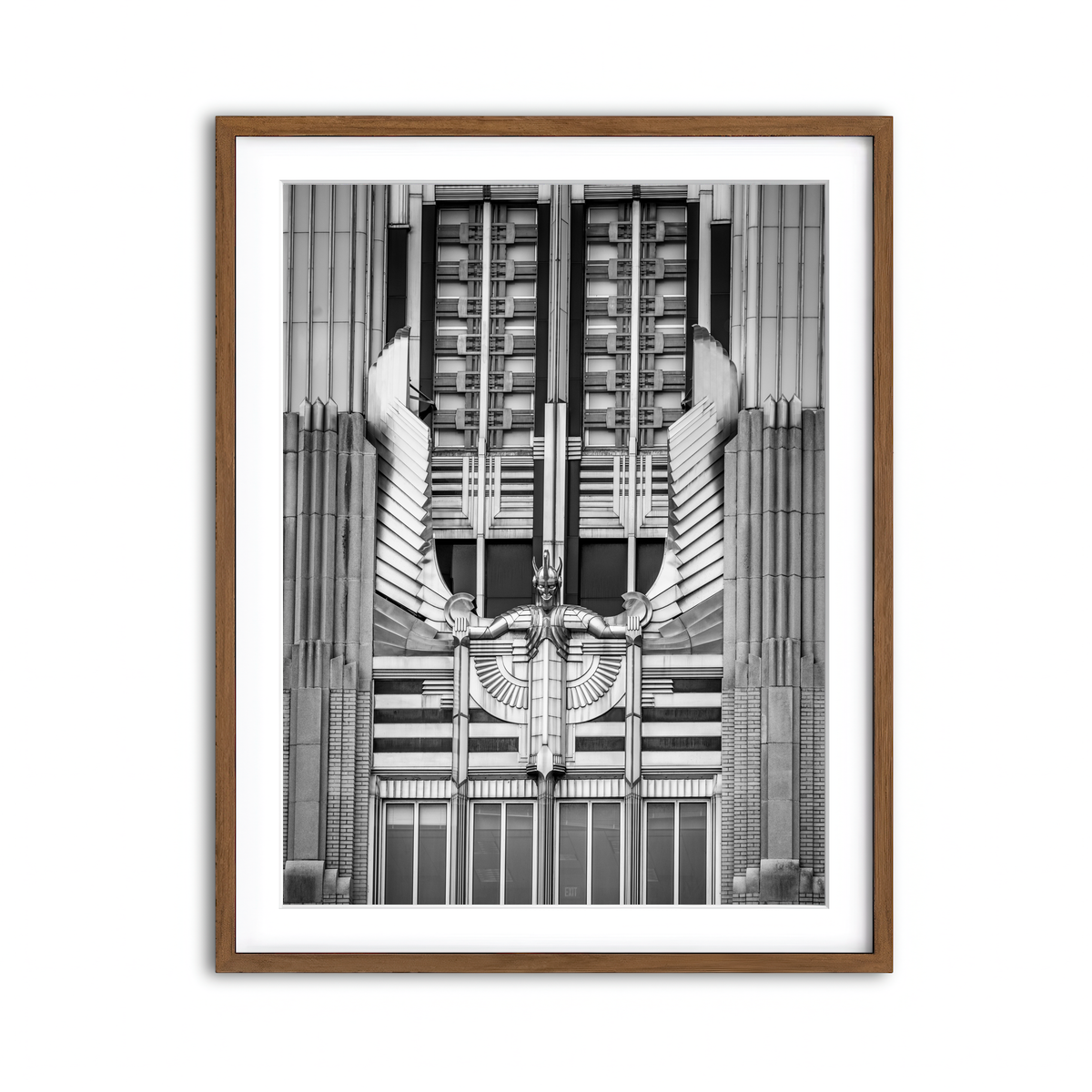 Framed Print 3x4 Walnut
