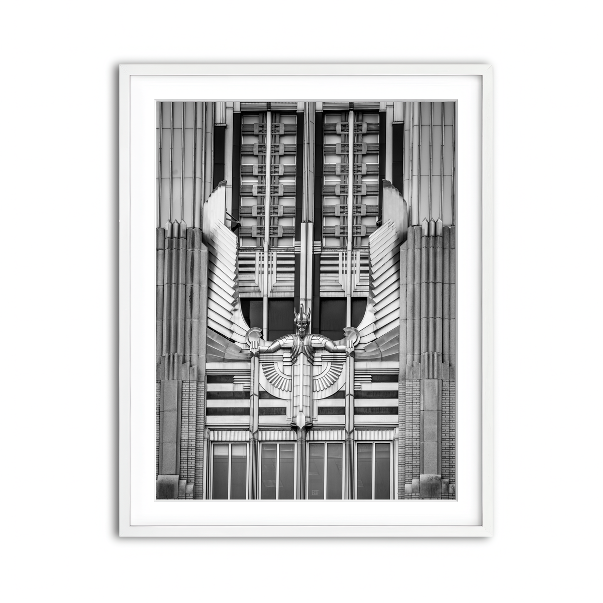 Framed Print 3x4 White