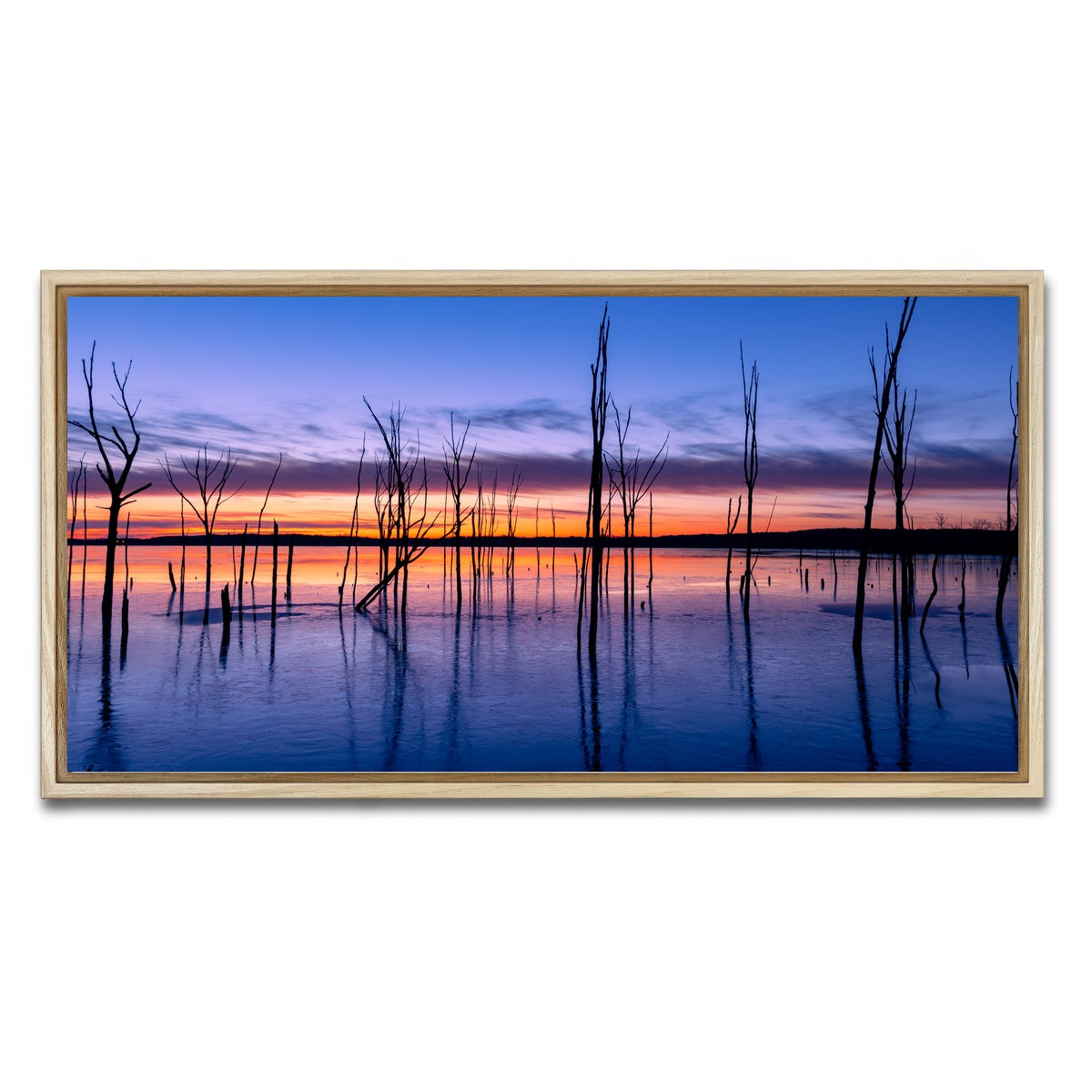 AUTO-MOCKUP WHITE | Manasquan Reservoir | 1 Piece | Natural Framed Canvas | group=2x1