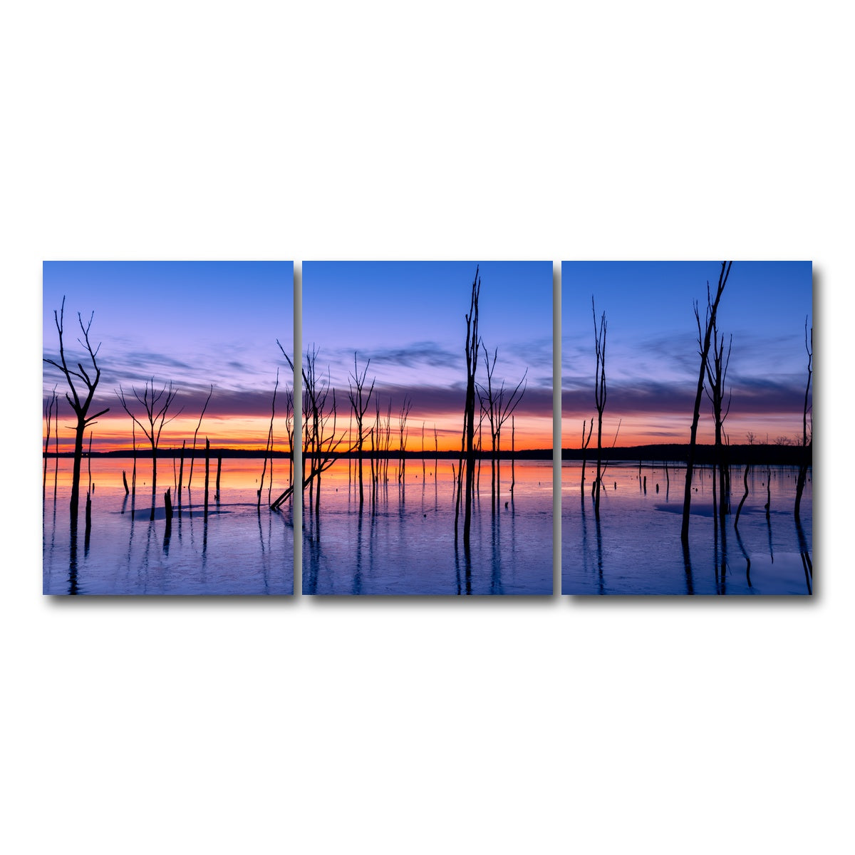 AUTO-MOCKUP WHITE | Manasquan Reservoir | 3 Piece | Gallery Wrap Canvas | group=18x24