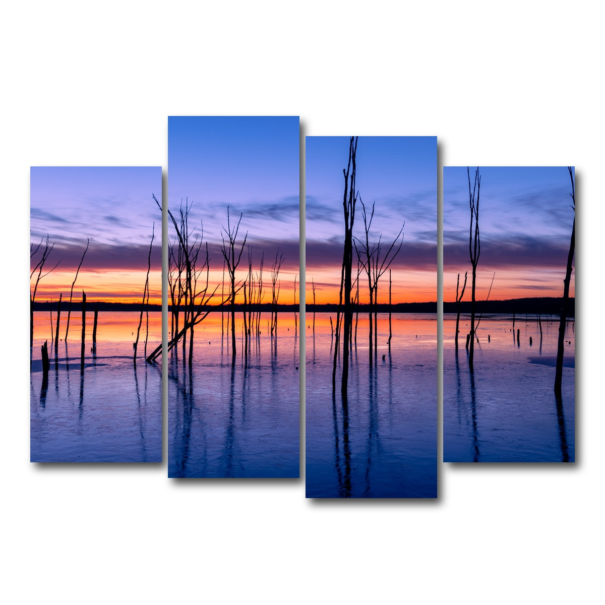 AUTO-MOCKUP WHITE | Manasquan Reservoir | 4 Piece | Gallery Wrap Canvas | group=4_normal