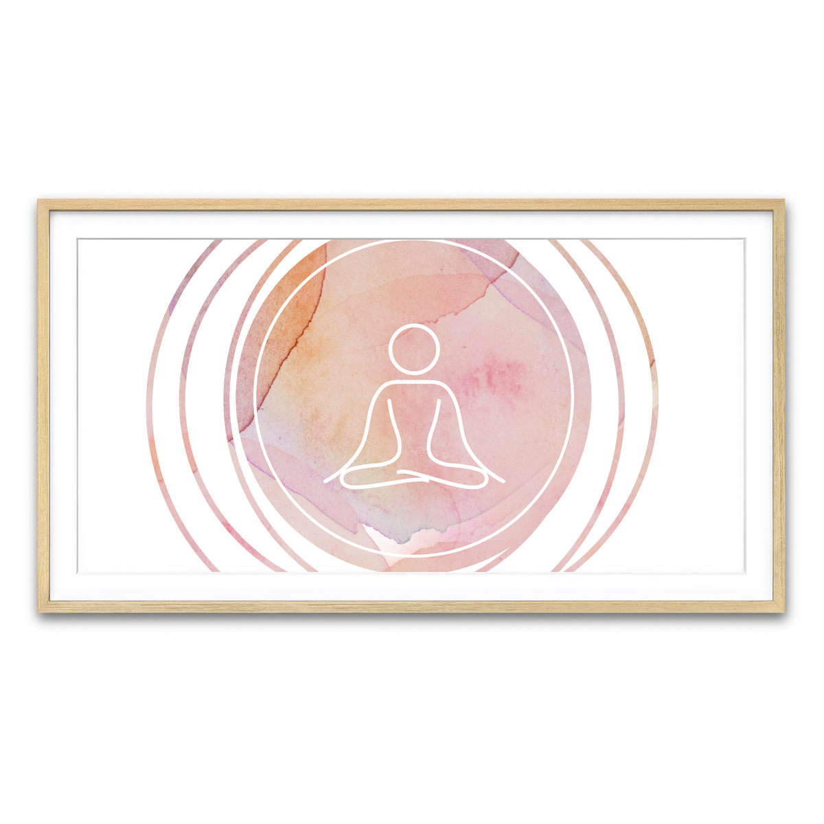 Framed Print 2x1 Natural