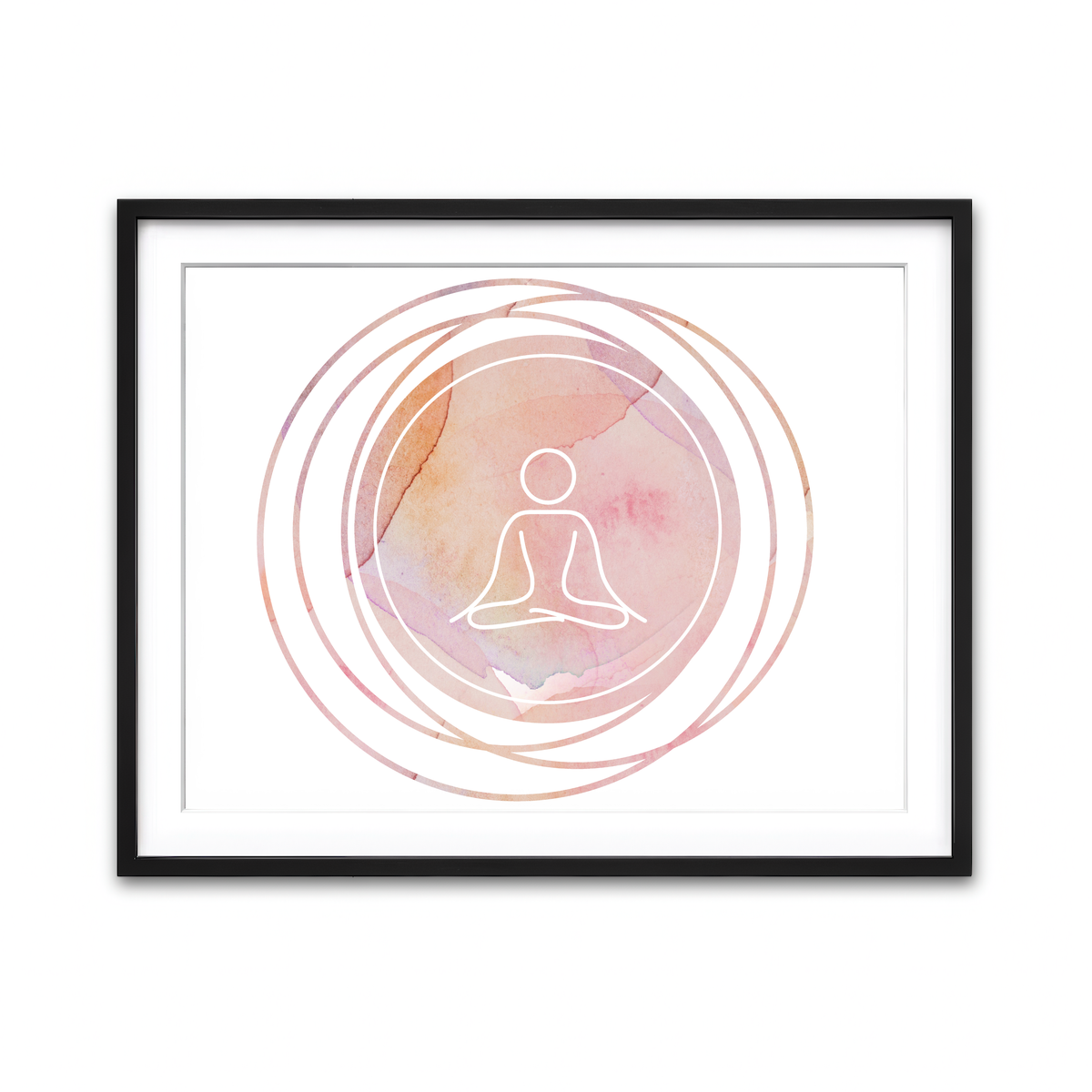 Framed Print 4x3 Black