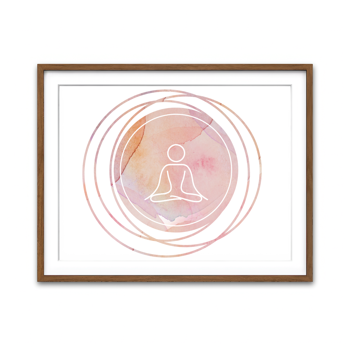 Framed Print 4x3 Walnut