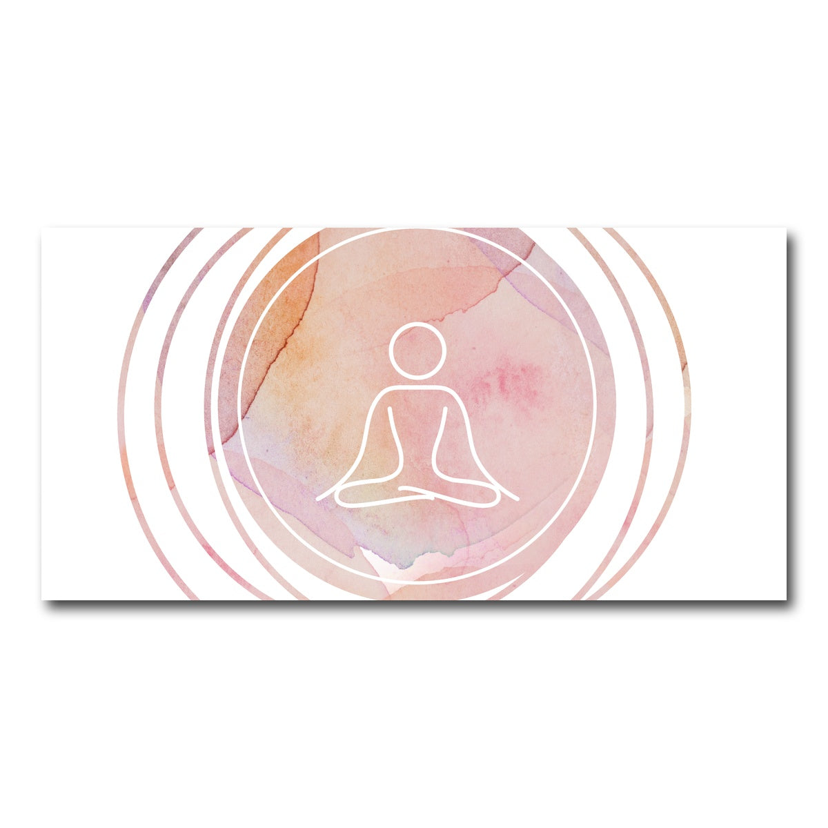 AUTO-MOCKUP WHITE | Mandala meditation | 1 Piece | Gallery Wrap Canvas | group=2x1