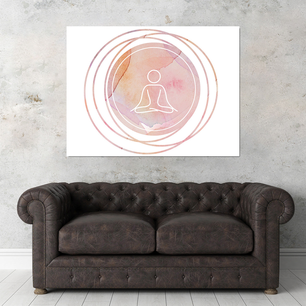 Mandala Meditation Wall Art