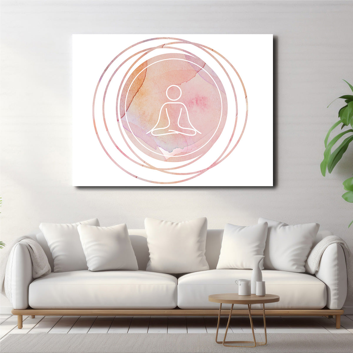 Mandala Meditation Wall Art