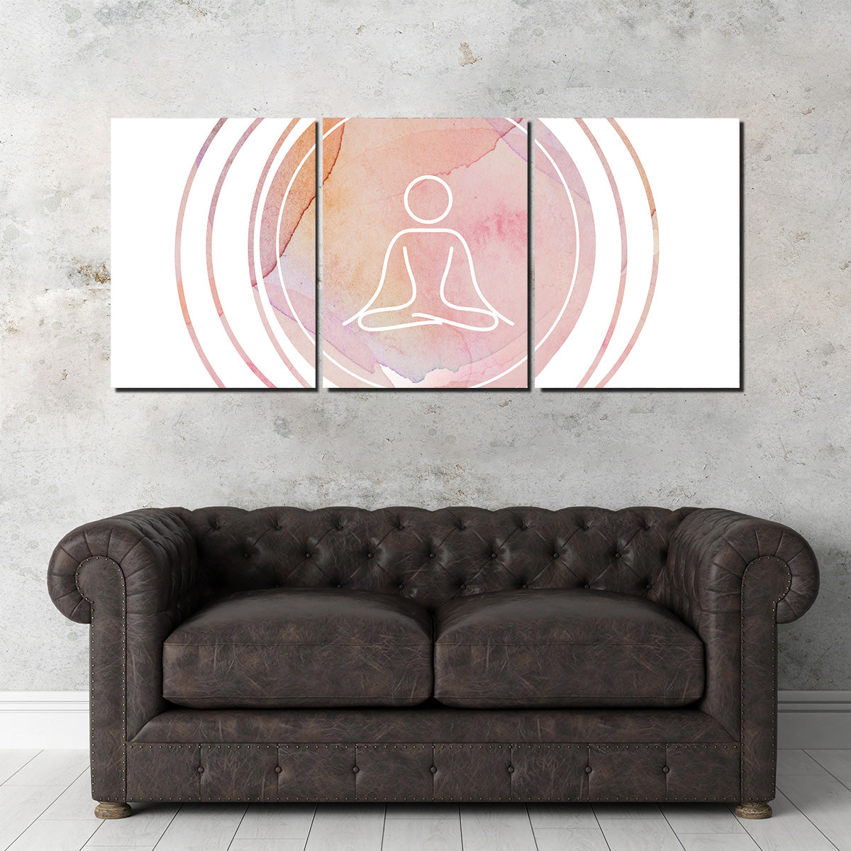 Mandala Meditation Wall Art