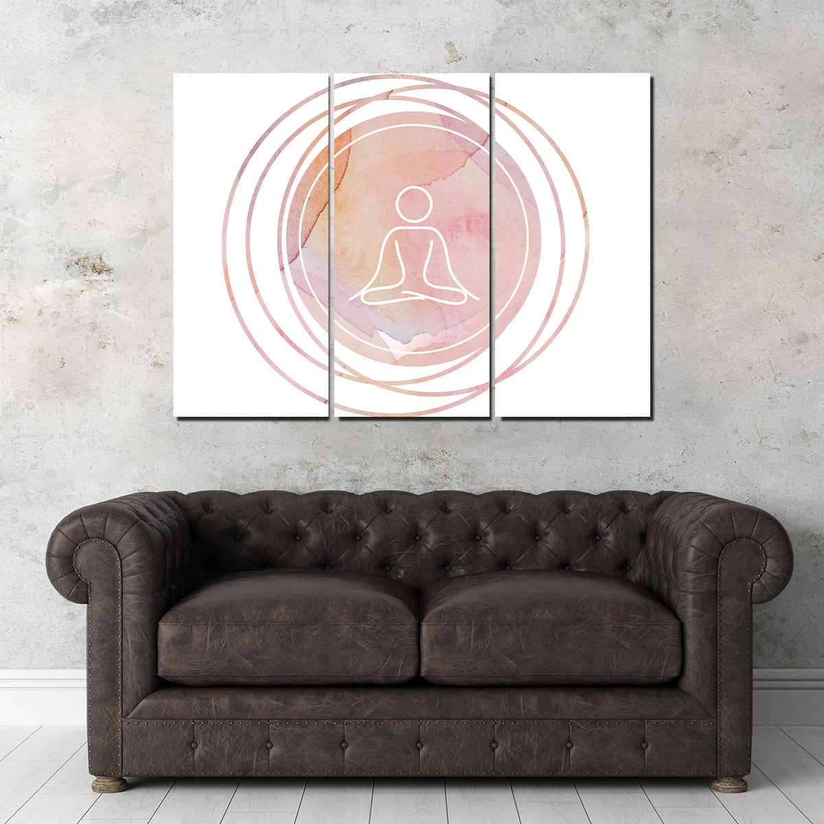 Mandala Meditation Wall Art