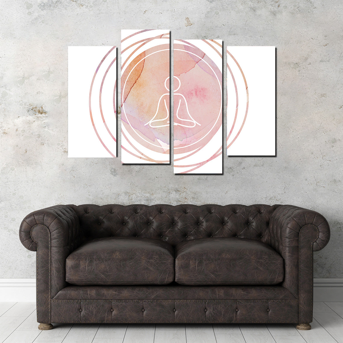 Mandala Meditation Wall Art