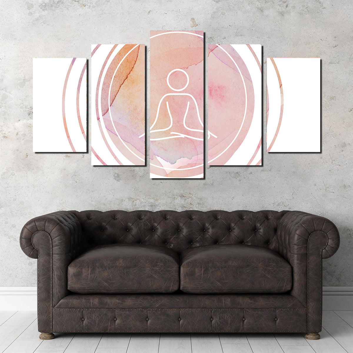 Mandala Meditation Wall Art