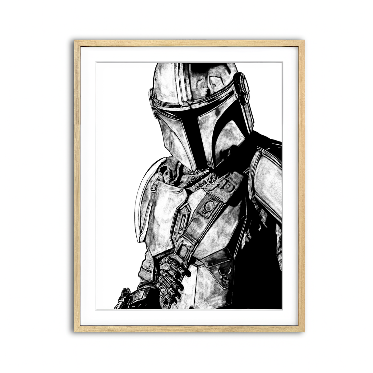 Framed Print 3x4 Natural