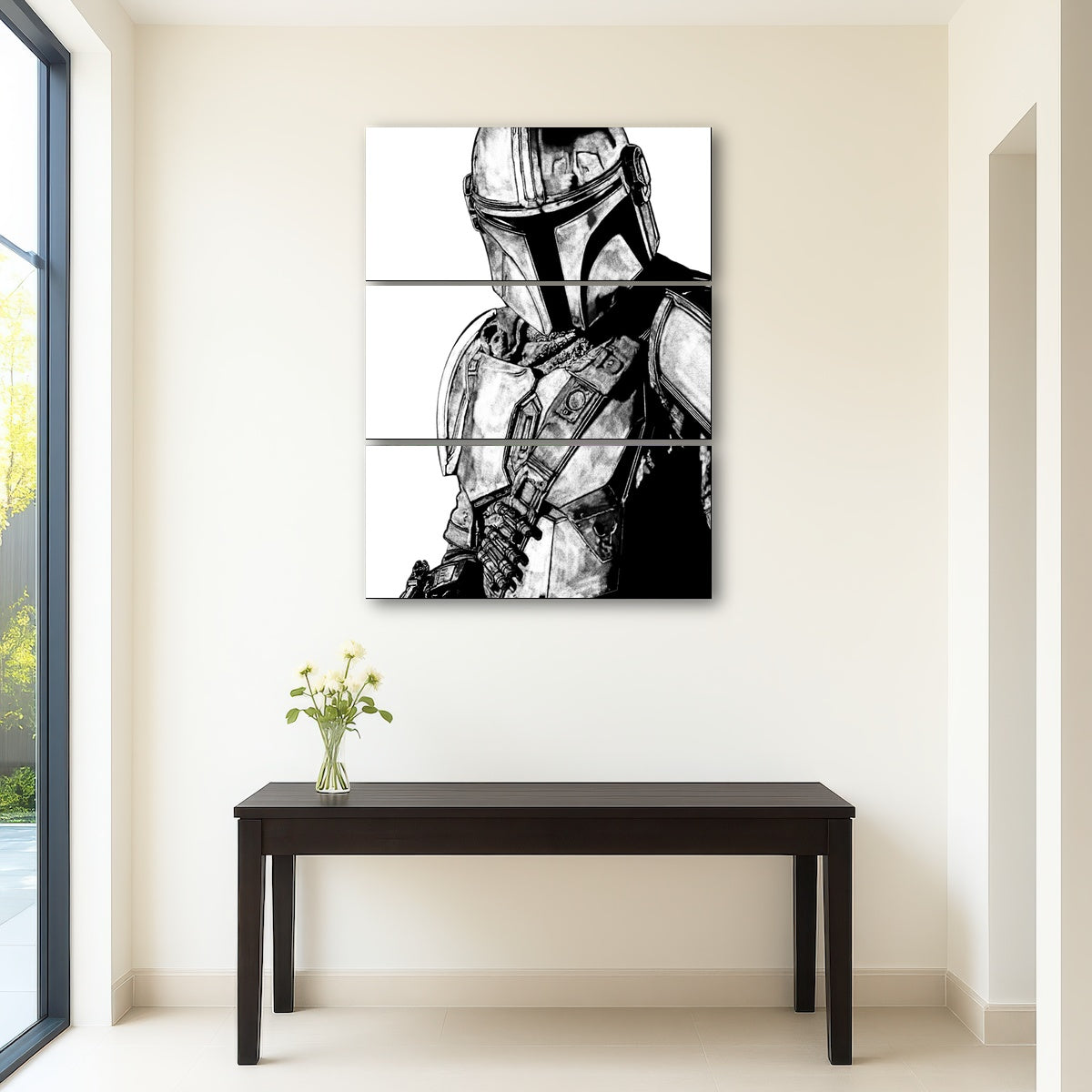 AUTO-MOCKUP ROOM | Mando Grayscale