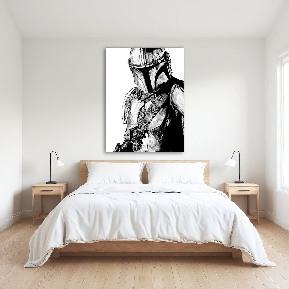 AUTO-MOCKUP ROOM | Mando Grayscale