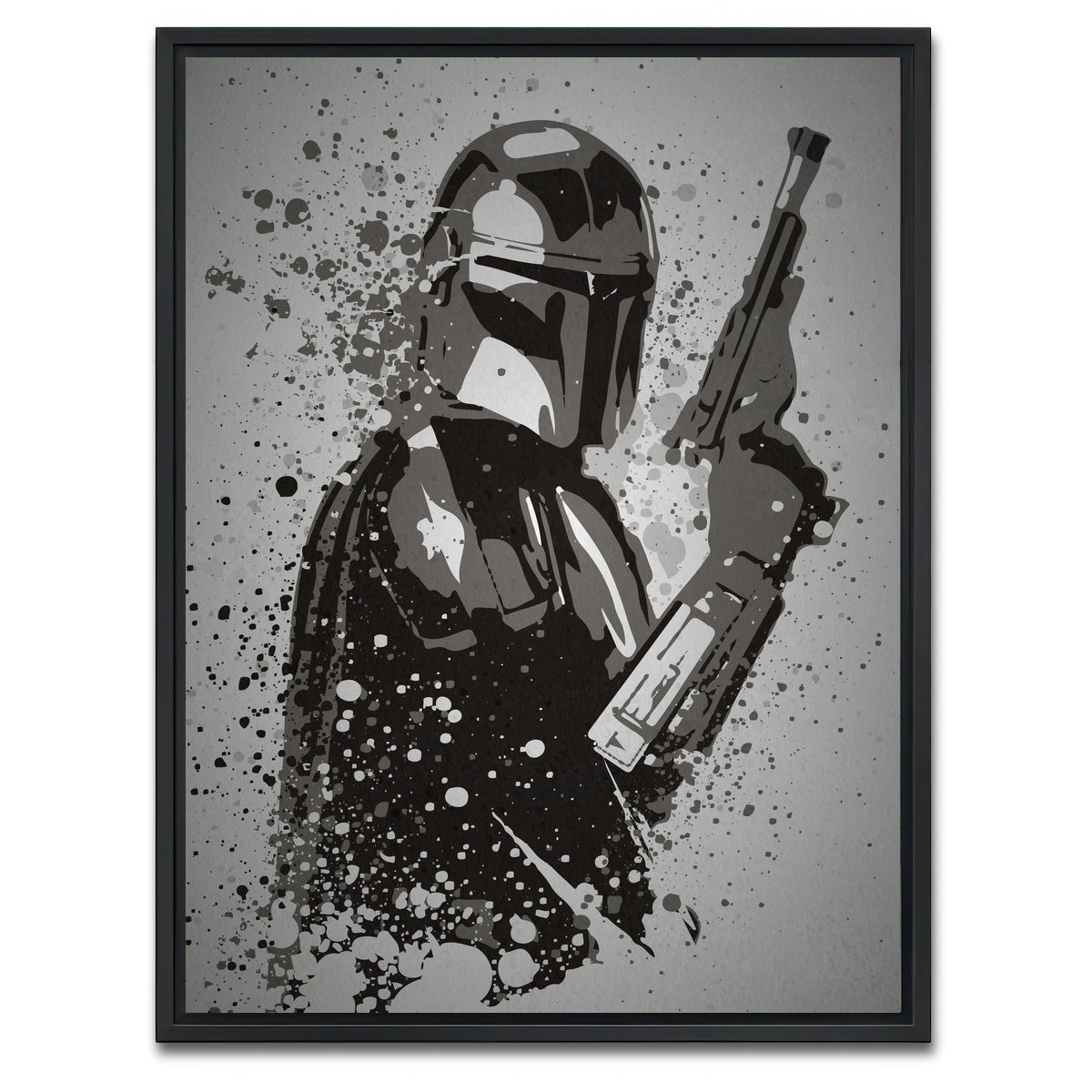 AUTO-MOCKUP WHITE | Mando | 1 Piece | Black Framed Canvas | group=3x4