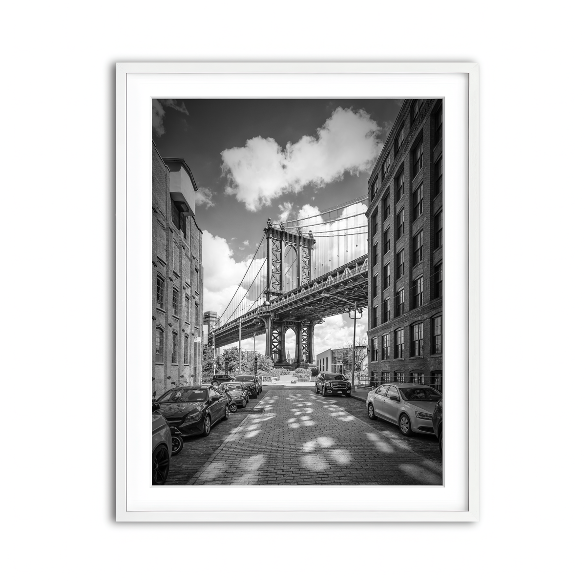 Framed Print 3x4 White