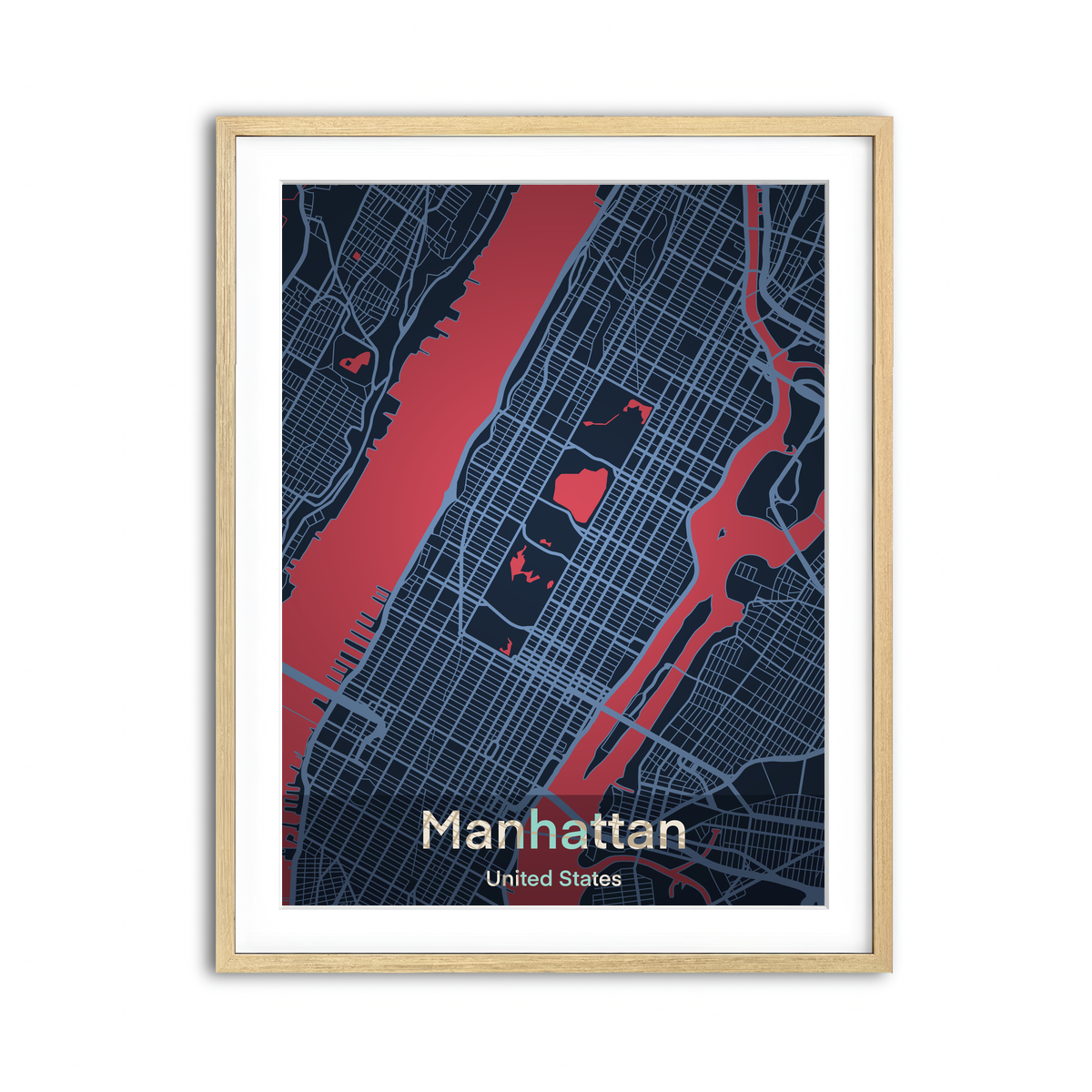 Framed Print 3x4 Natural