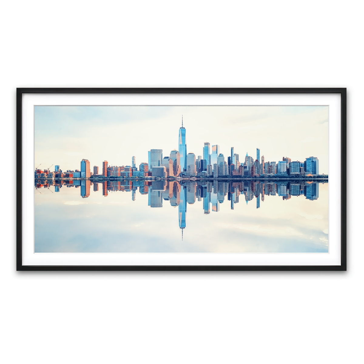 Framed Print 2x1 Black
