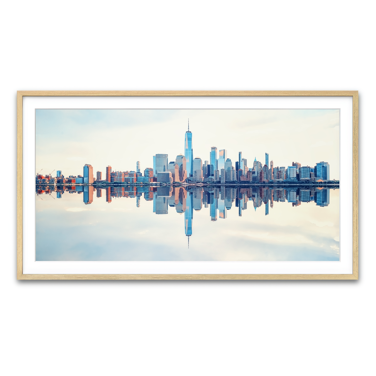 Framed Print 2x1 Natural