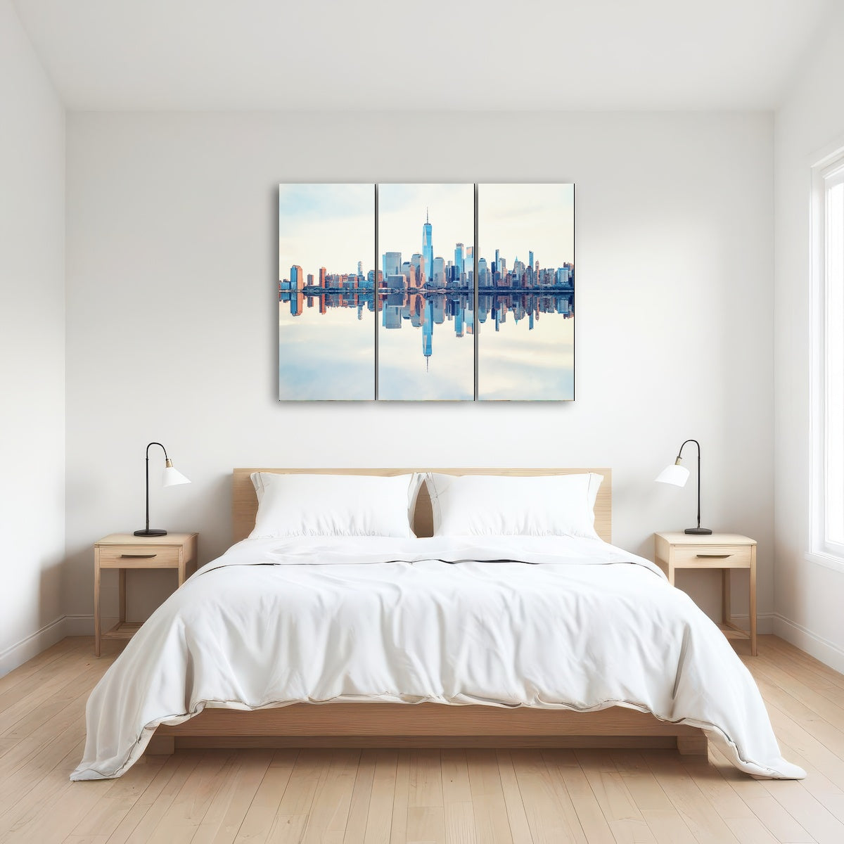 AUTO-MOCKUP ROOM | Manhattan Reflection