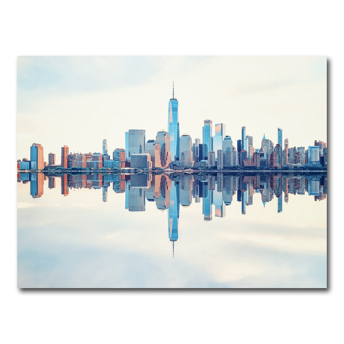 AUTO-MOCKUP WHITE | Manhattan Reflection | 1 Piece | Gallery Wrap Canvas | group=4x3