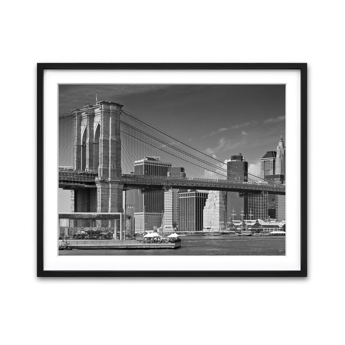 Framed Print 4x3 Black