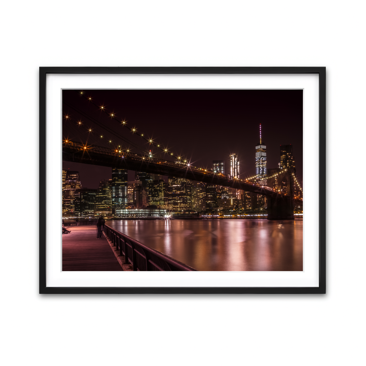 Framed Print 4x3 Black