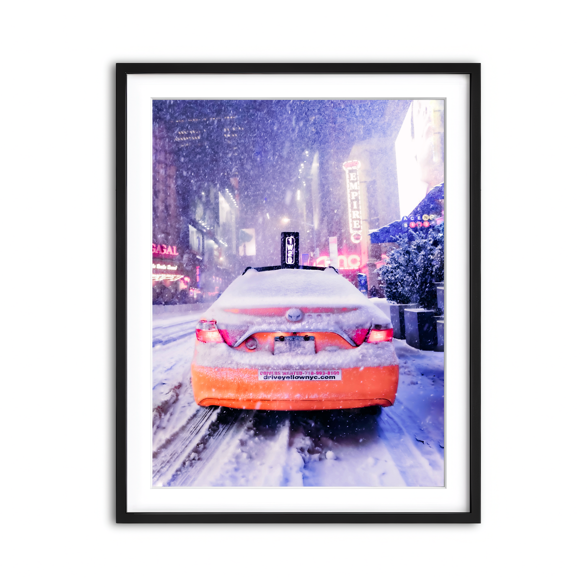 Framed Print 3x4 Black