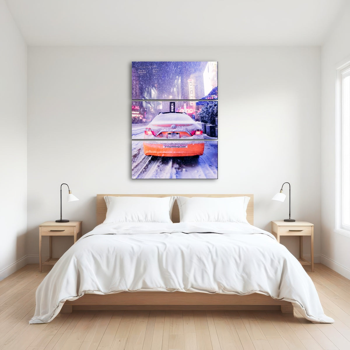 AUTO-MOCKUP ROOM | Manhattan Snow Storm