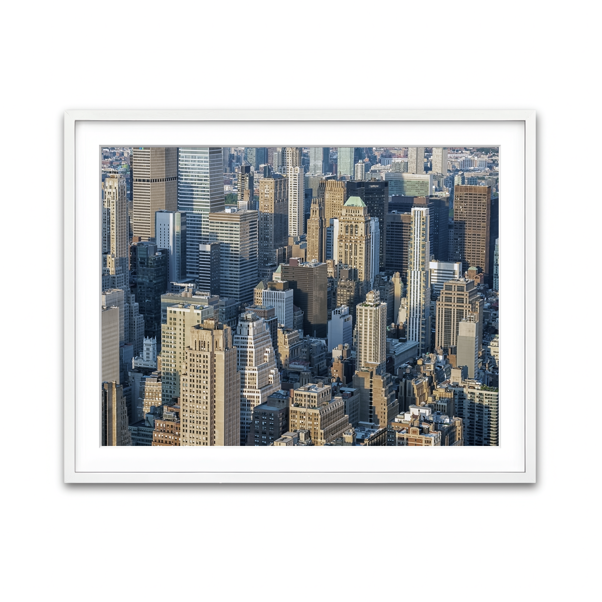 Framed Print 4x3 White