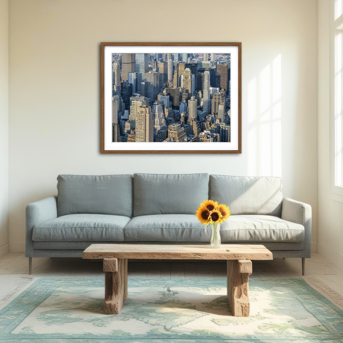 AUTO-MOCKUP ROOM | Manhattan Wall Art