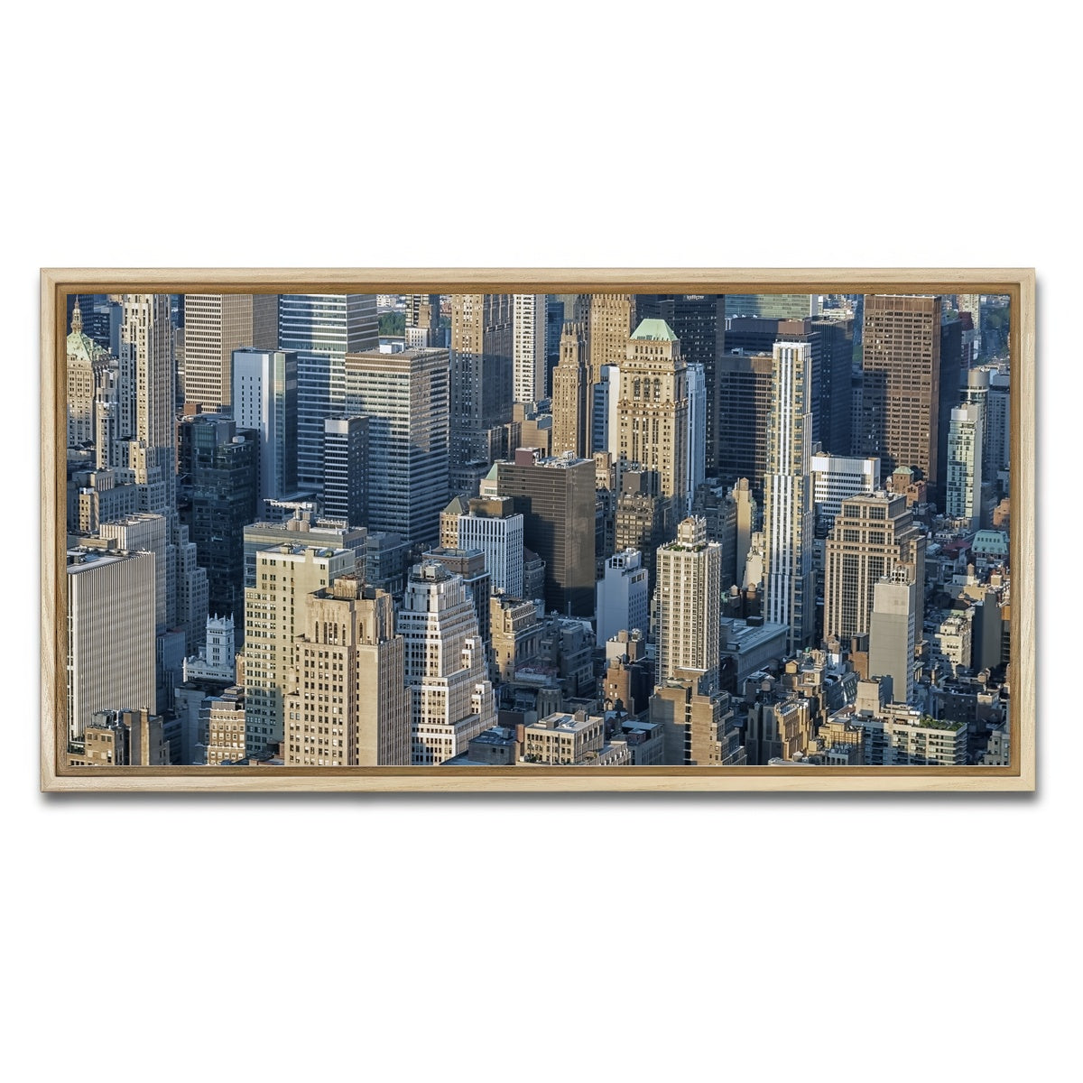 AUTO-MOCKUP WHITE | Manhattan | 1 Piece | Natural Framed Canvas | group=2x1