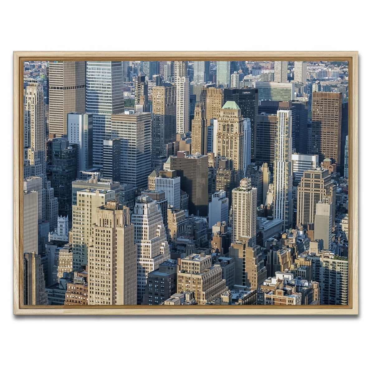 AUTO-MOCKUP WHITE | Manhattan | 1 Piece | Natural Framed Canvas | group=4x3