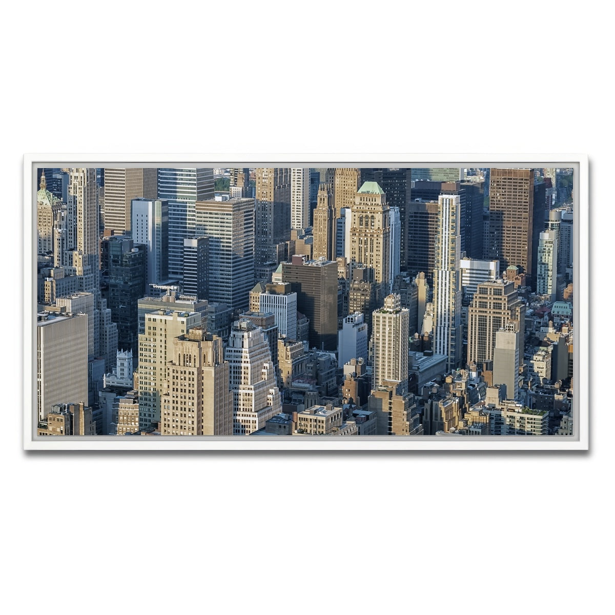AUTO-MOCKUP WHITE | Manhattan | 1 Piece | White Framed Canvas | group=2x1