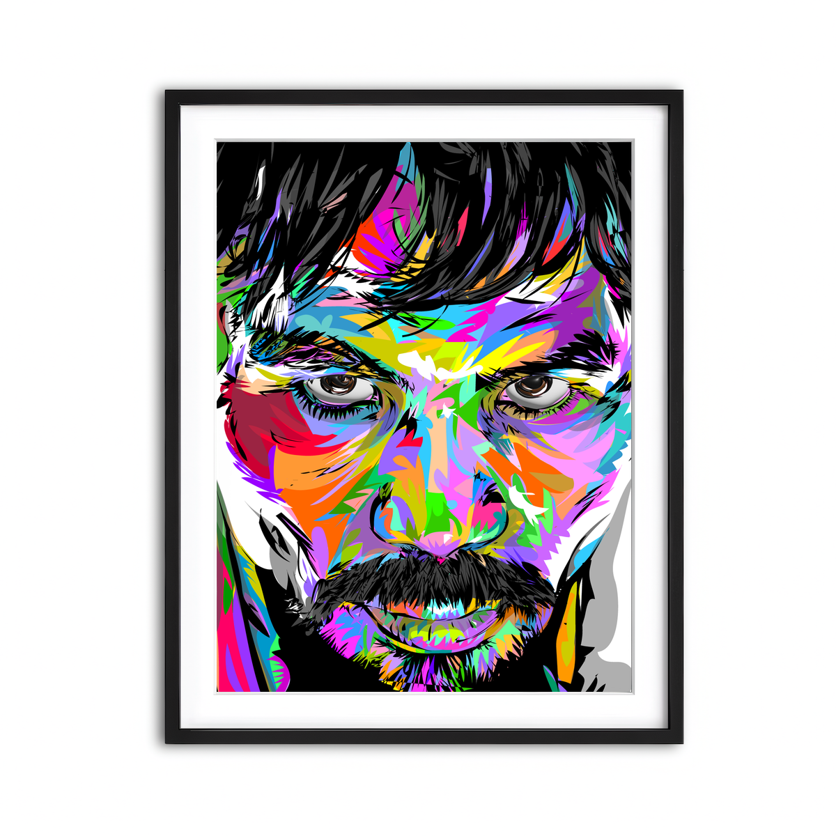 Framed Print 3x4 Black