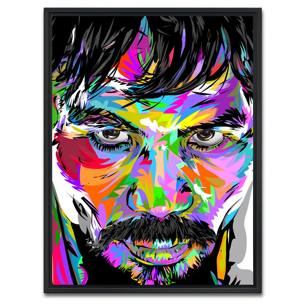 AUTO-MOCKUP WHITE | Manny | 1 Piece | Black Framed Canvas | group=3x4