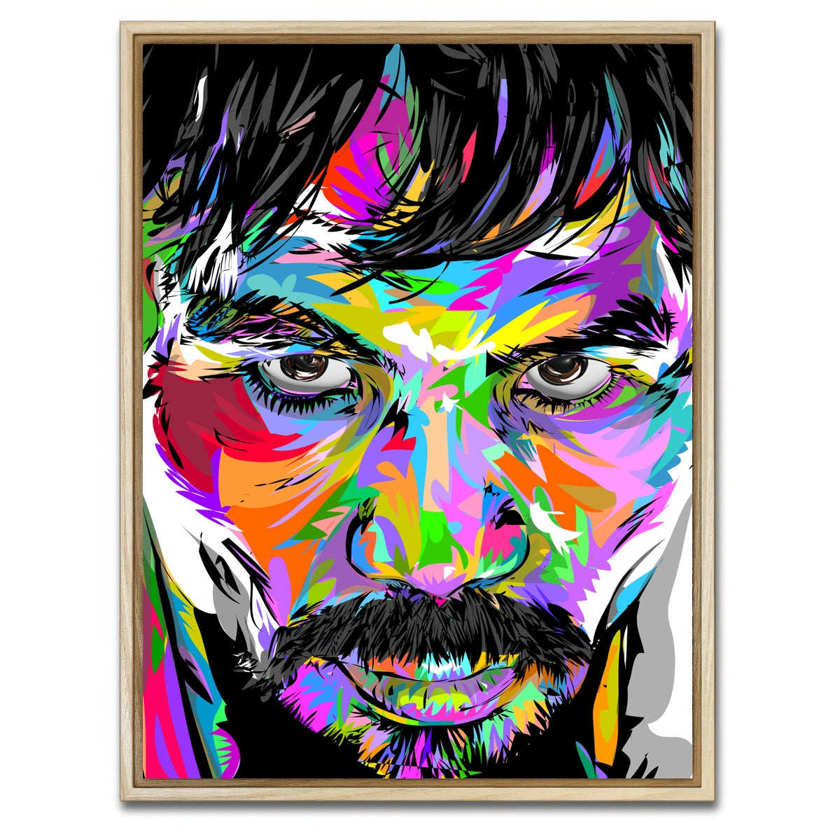 AUTO-MOCKUP WHITE | Manny | 1 Piece | Natural Framed Canvas | group=3x4