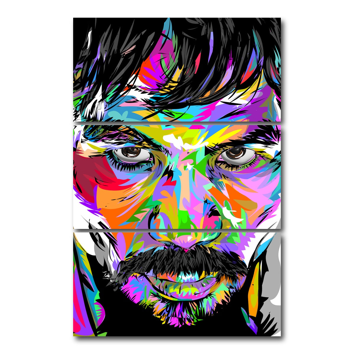 AUTO-MOCKUP WHITE | Manny | 3 Piece | Gallery Wrap Canvas | group=12x24_stacked