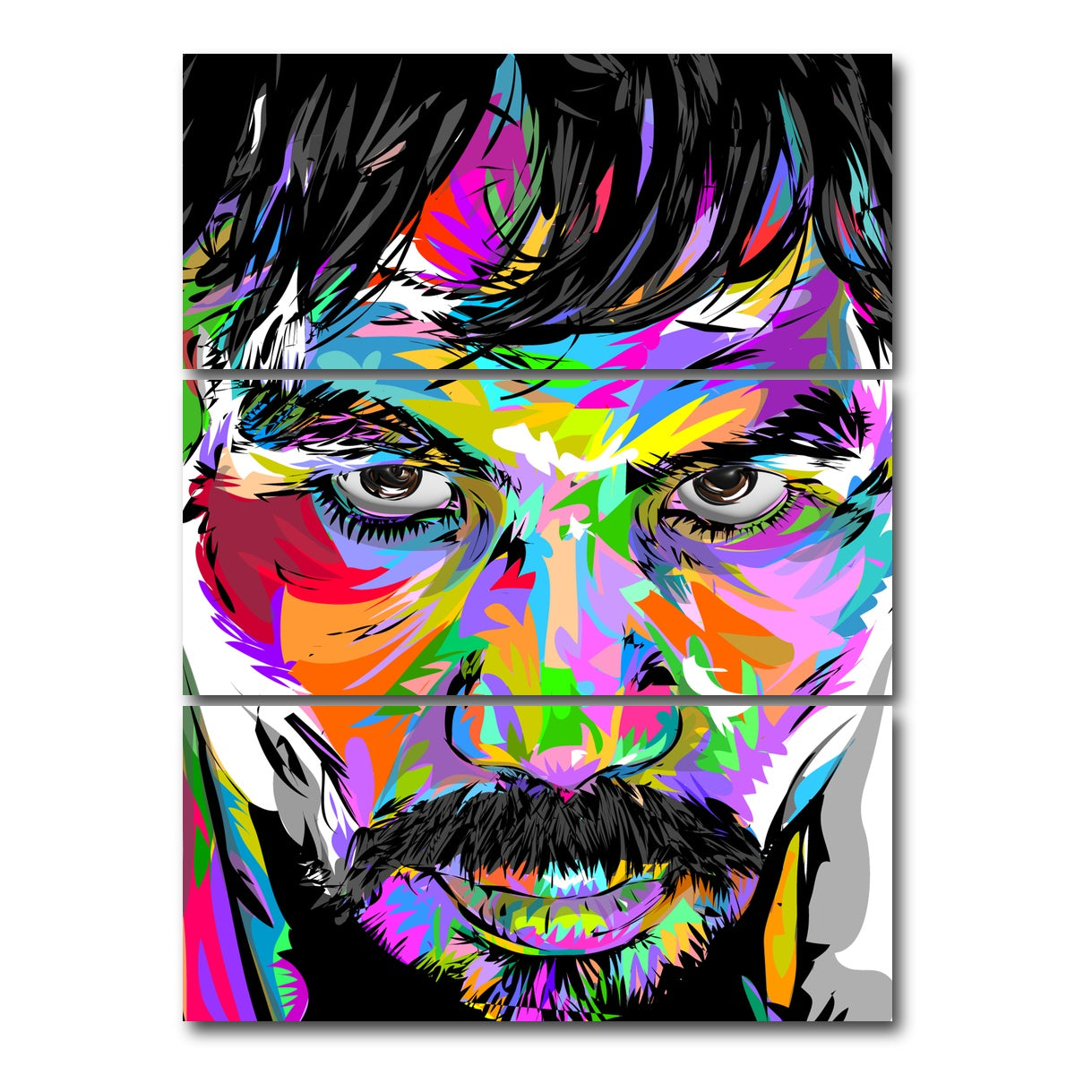 AUTO-MOCKUP WHITE | Manny | 3 Piece | Gallery Wrap Canvas | group=8x18_stacked