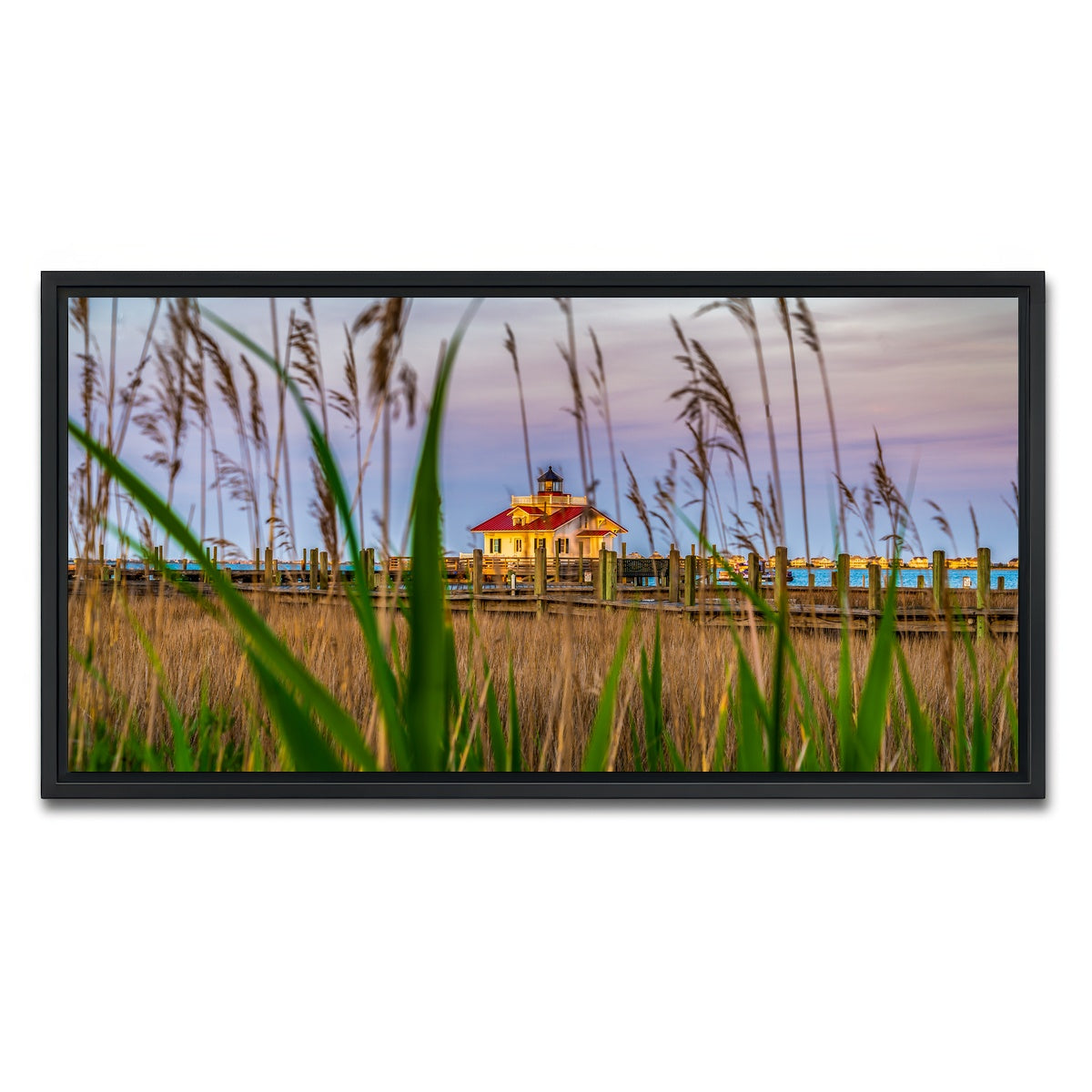 AUTO-MOCKUP WHITE | Manteo NC | 1 Piece | Black Framed Canvas | group=2x1